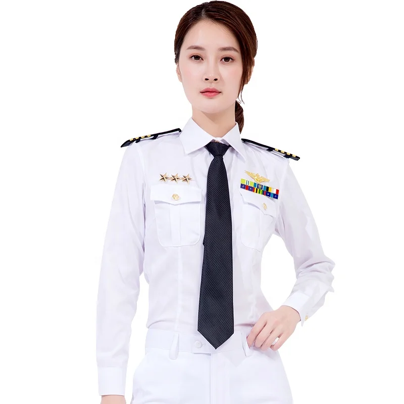 Uniform Shirt Office Formal Work Wear Skirt Suits For Women