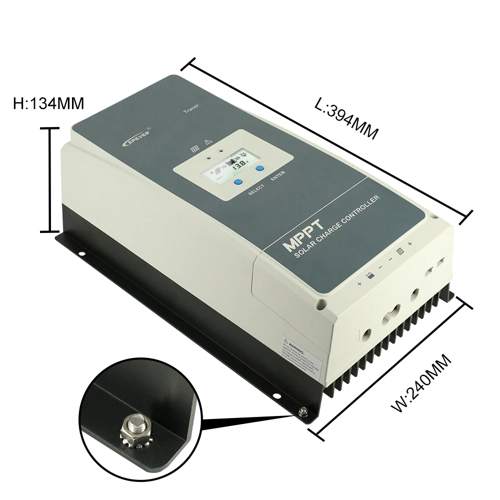 Free Shipping!!! Epever EPsolar MPPT 60A 12V 24V 36V 48V Auto Tracer 6415AN Solar Panel System Regulator Solar Charge Controller