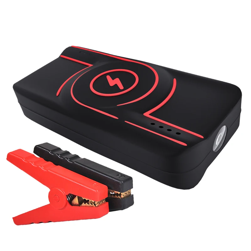 Zhongou Car Jump Starter 600A 8000mAh With LED Torch Starting Device Power Pack Emergency Tool Portable Car Jumpstart