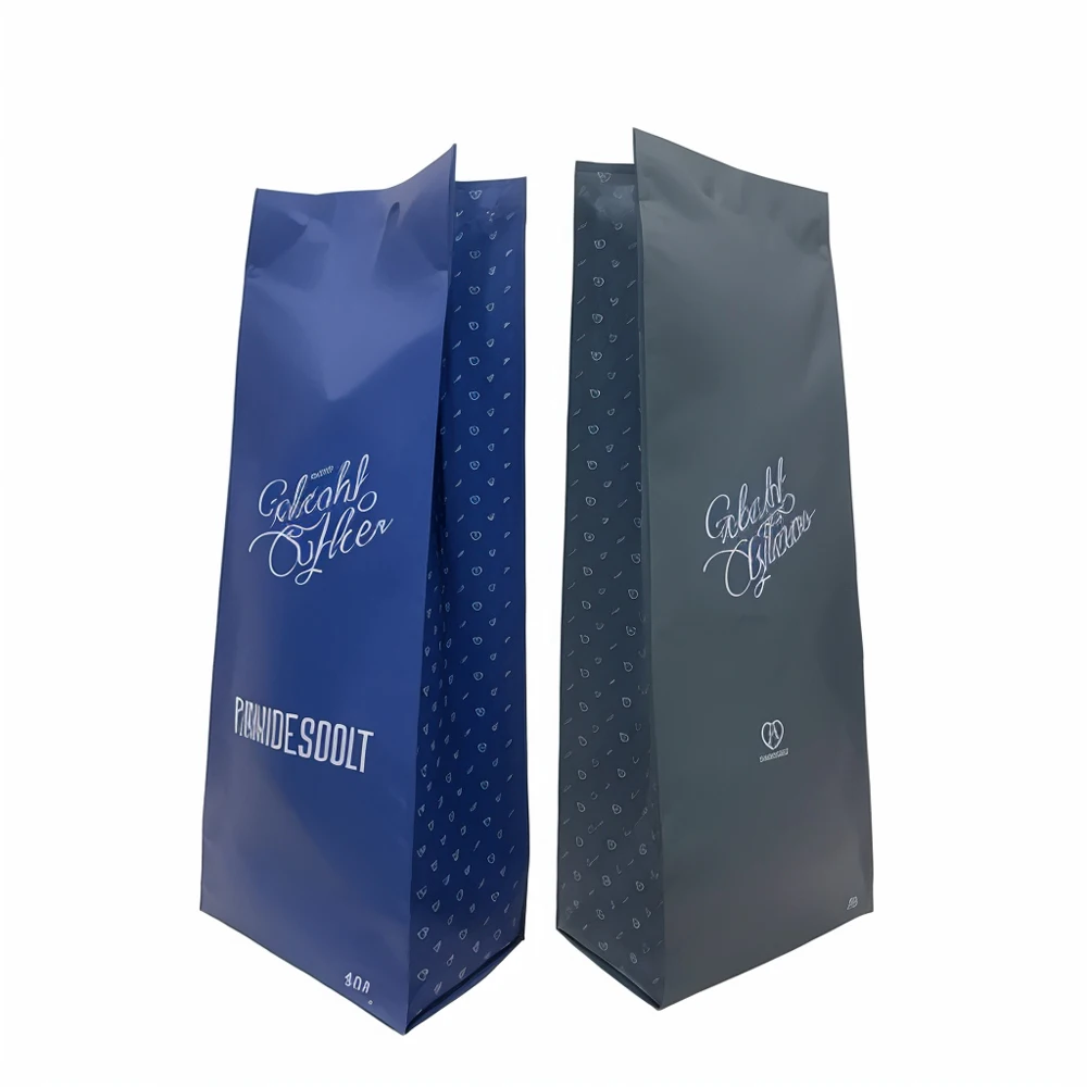 250g 340g 500g 1kg 10000g 2.5kg Side Gusset Aluminum Foil Coffee Bean Bag Packaging Bolsas Para Empaque De Cafe With Valve