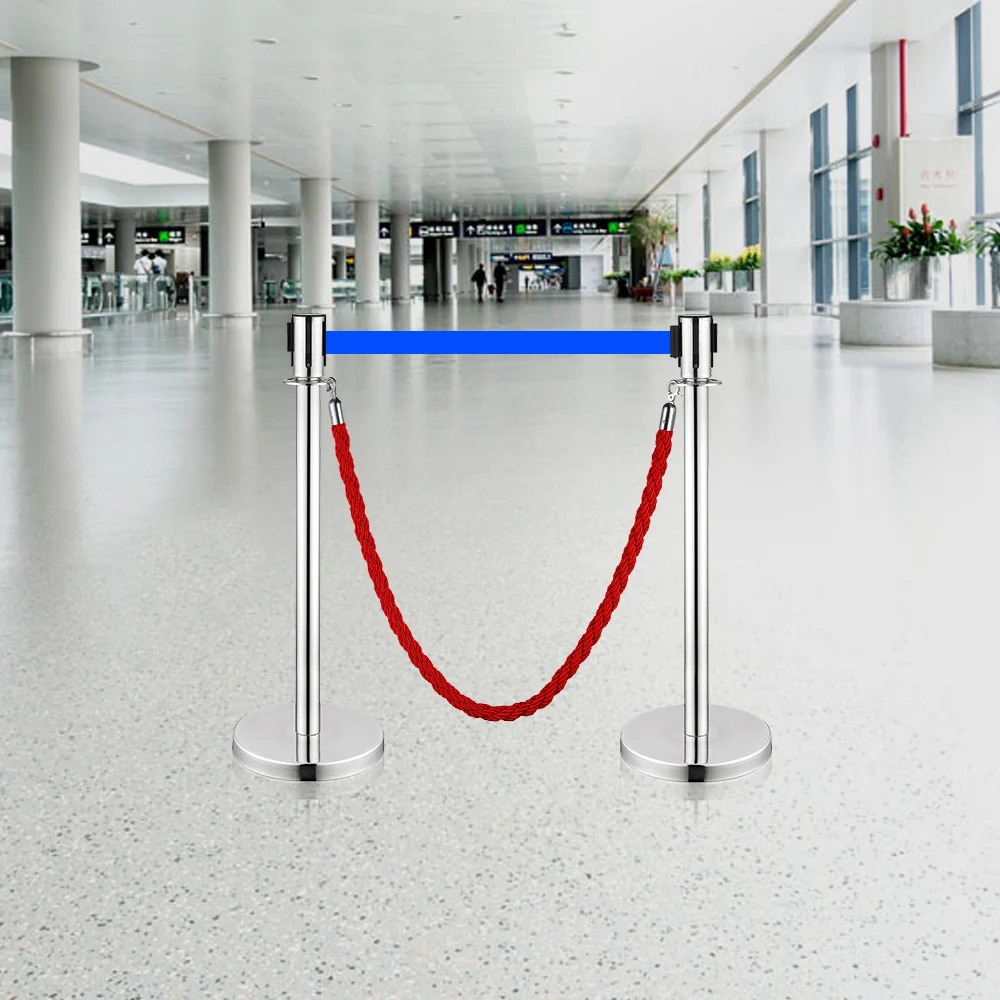 Металлическое ограждение, стойка для контроля толпы