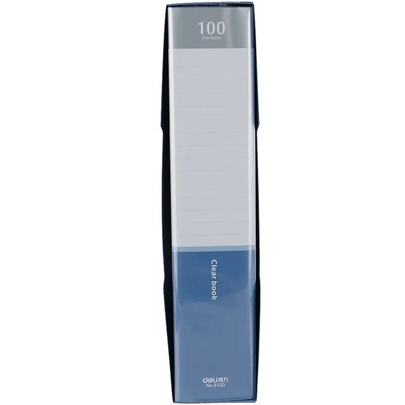 100 Pocket Protector Presentation Book A4 Size 200 Page Capacity Available for Report Sheets Artworks Music Sheet Clippings