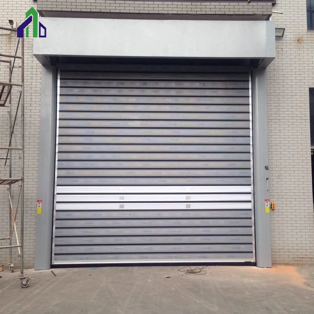 Jianda High Rapid Rolling Security Speed Aluminium Spiral Door