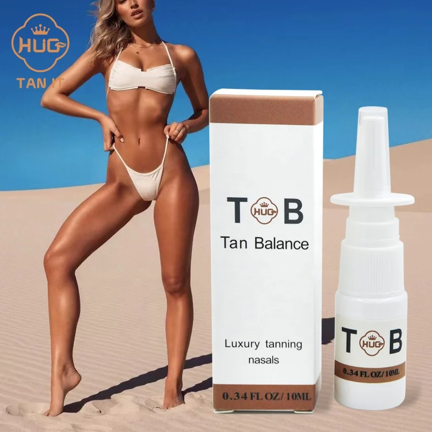 Salon hot sale custom made tanning peptide nasal tanners for darker skin