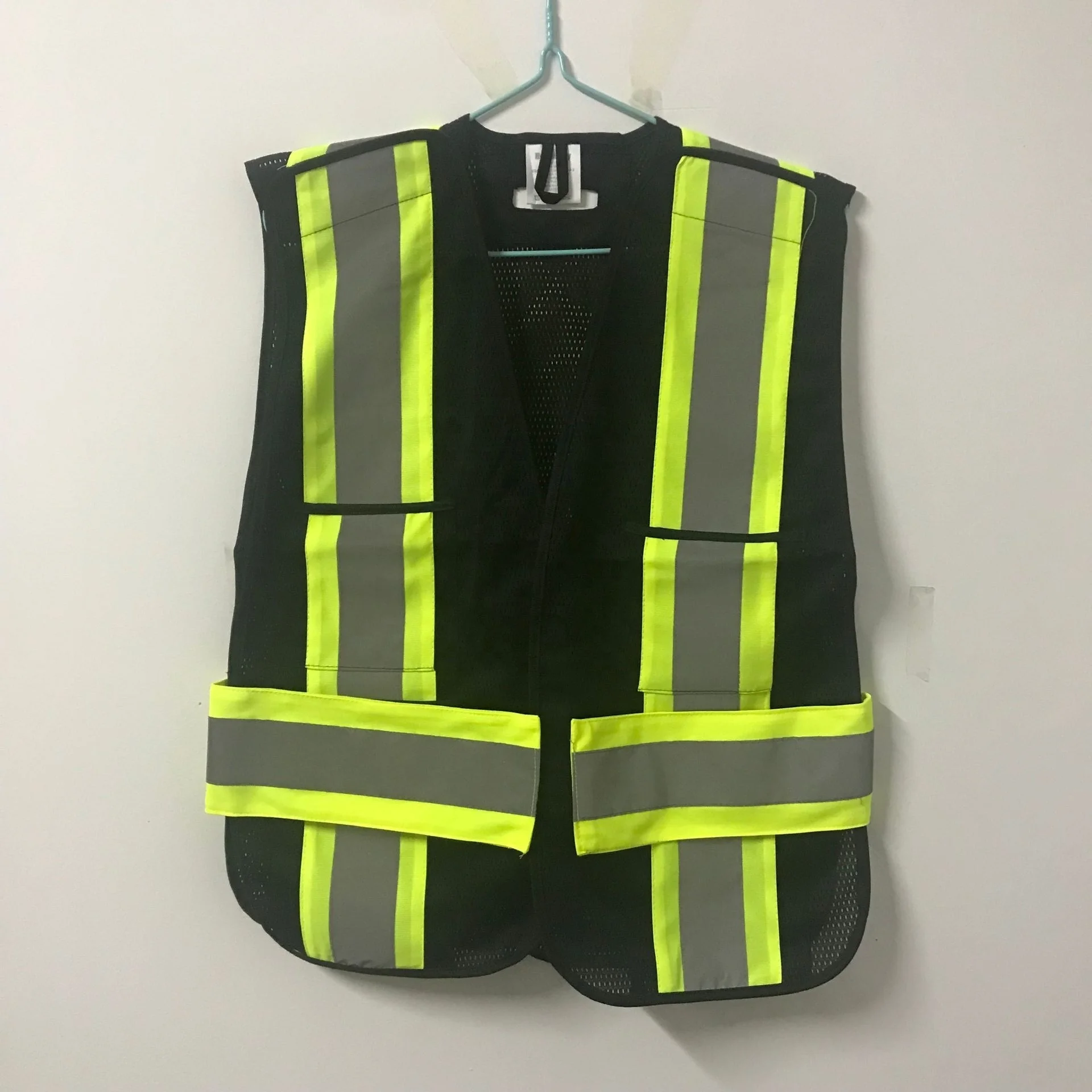 
Cotton Reflective Safety Vest with Pocket Reflective Tape CE Printed LOGO 