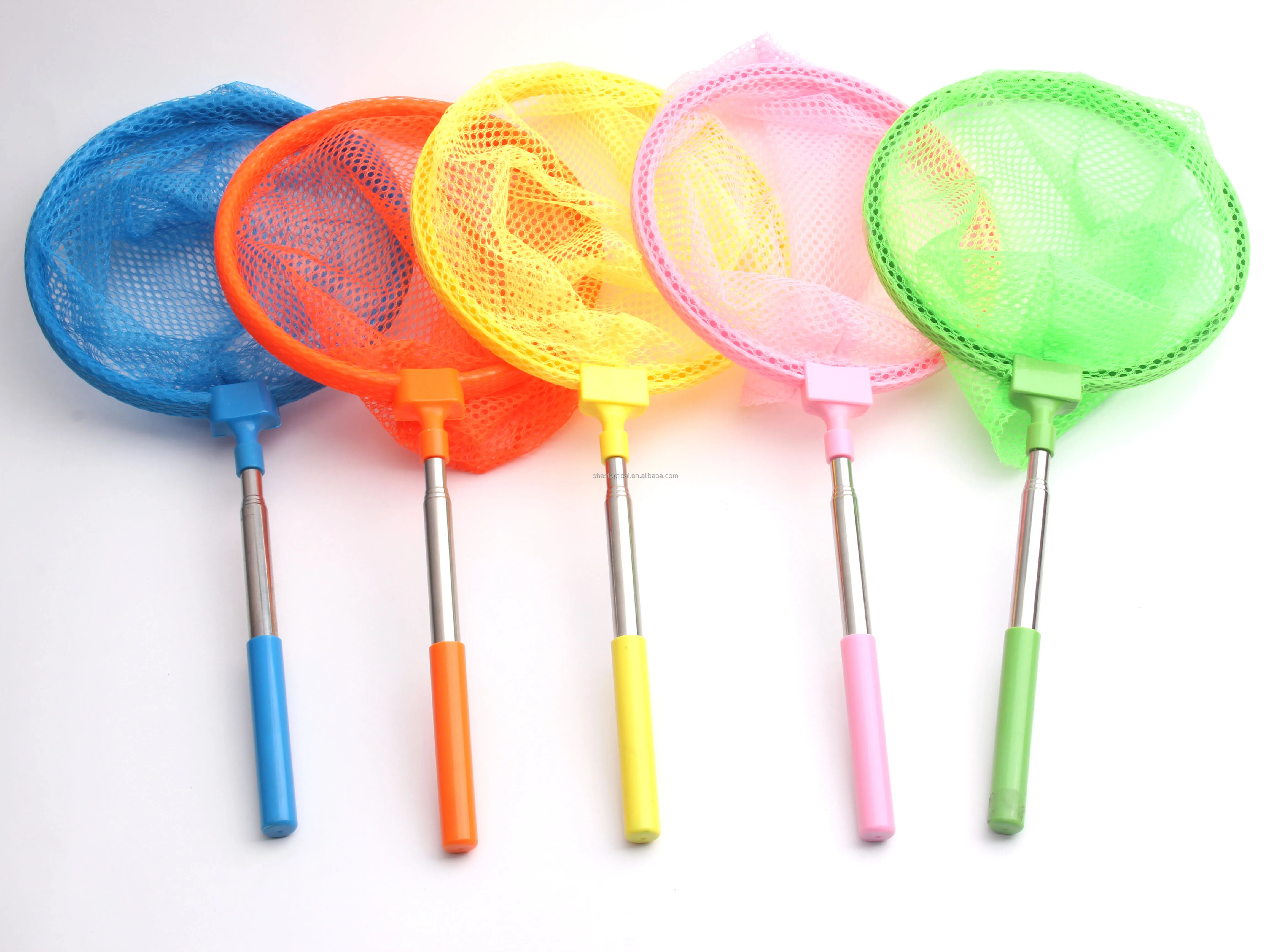High Quality Outdoor Detachable stainless steel telescopic insect nets kids fishing nets