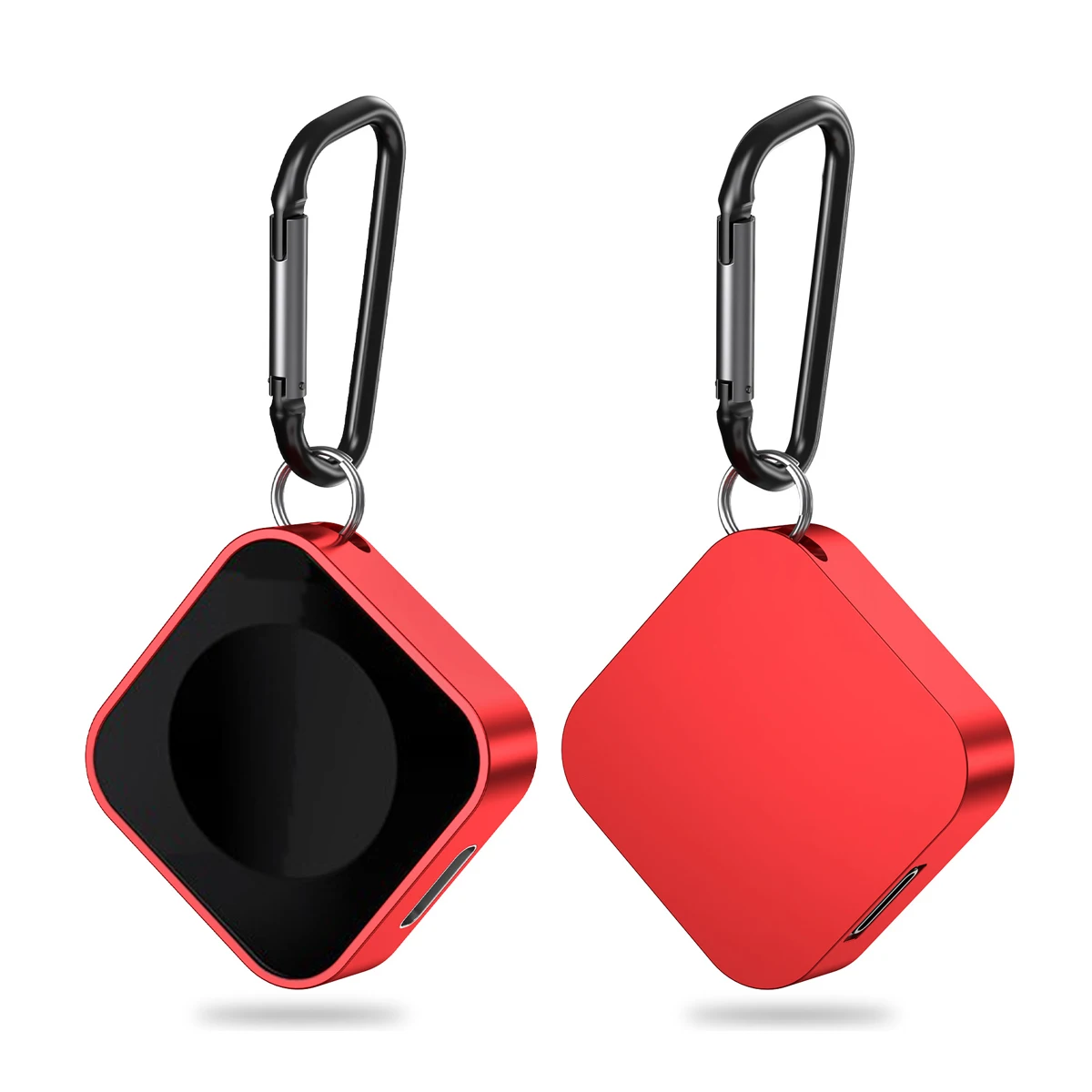 Portable Magnetic Smart Watch Keychain Travel Wireless Charger Power Bank Battery Pack