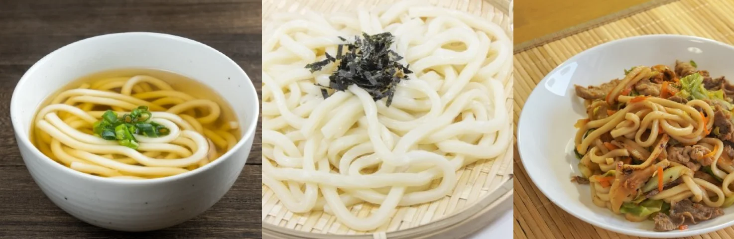 Japanese popular ready to eat product frozen udon noodle 200gX5 in a bag