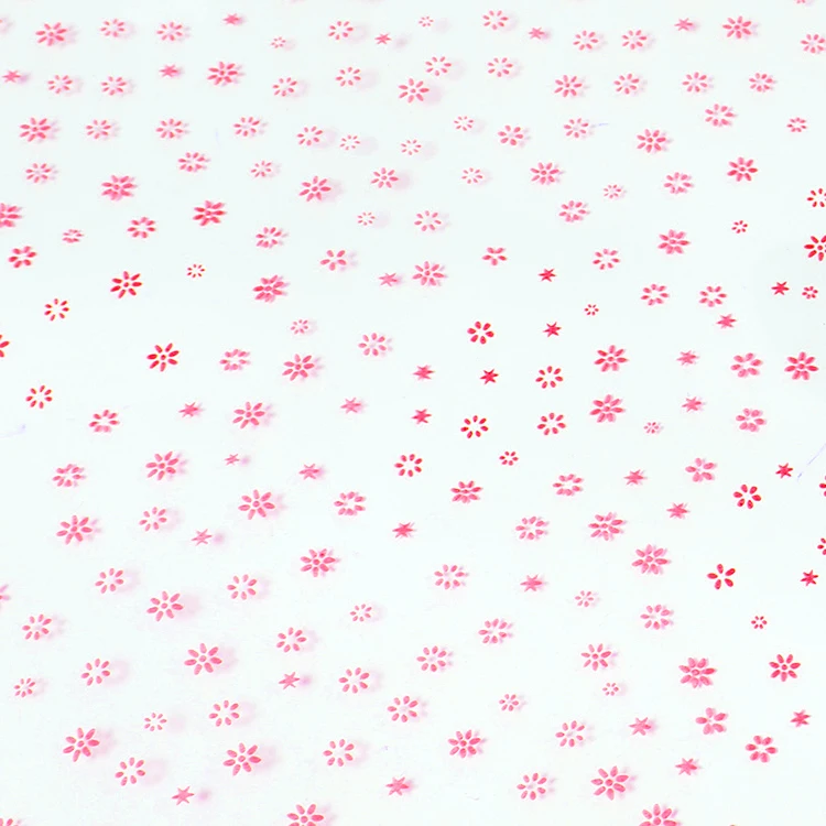 Modern Attractive Style Roll Cellophane Paper Flower Monolayer Plastic Film Printed Cellophane