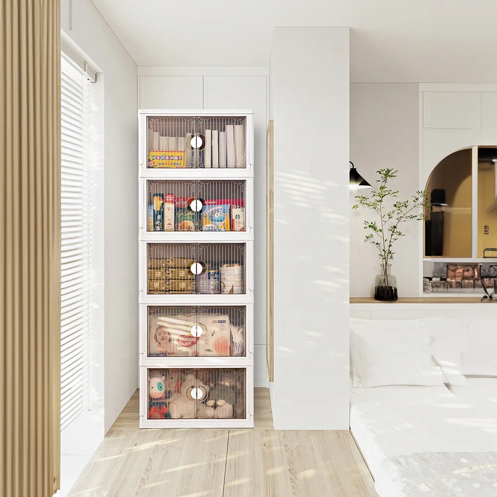 Portable Home Storage Containers Large Capacity Cloth Organization Bin With Lids Foldable Toy Storage Box Collapsible