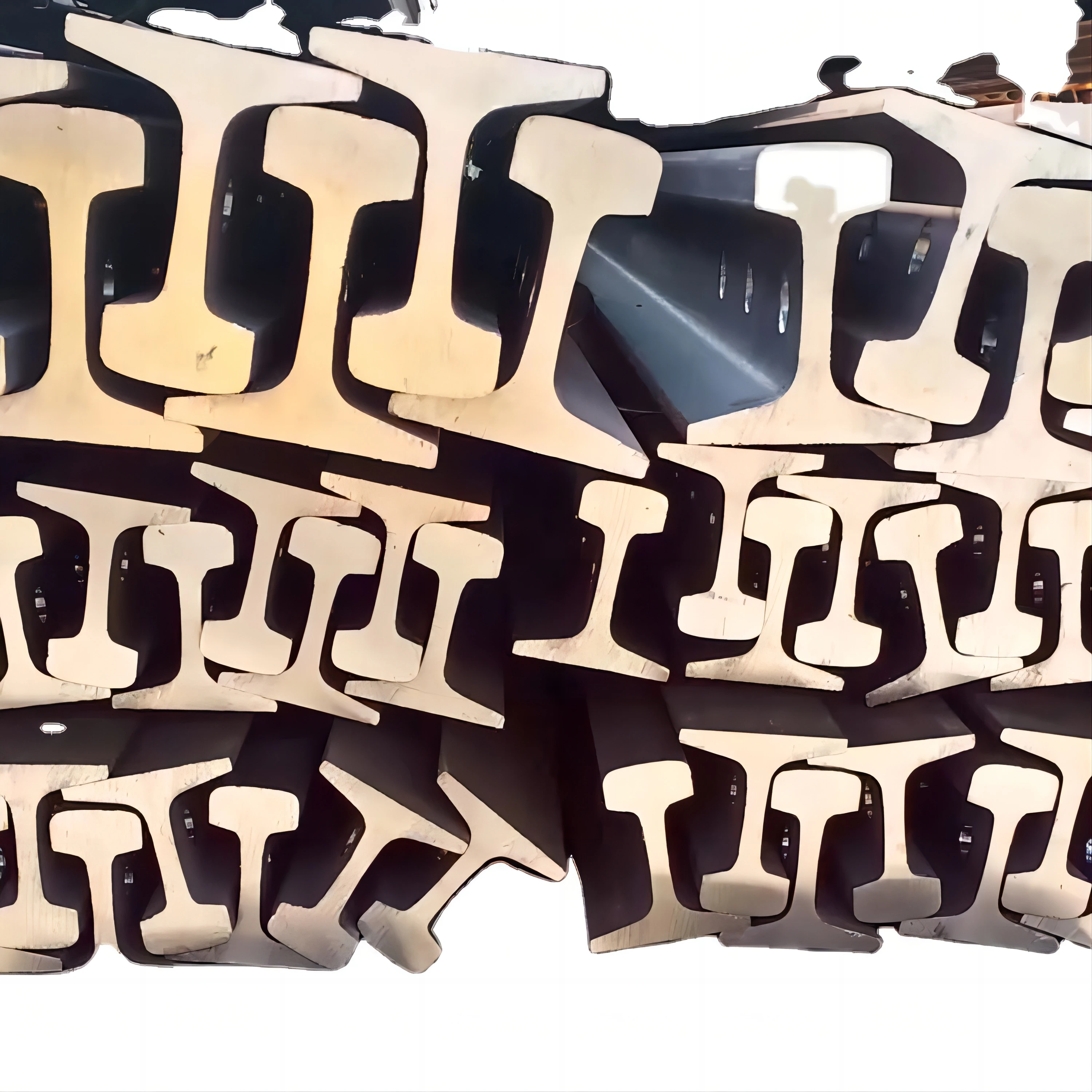 Hot selling Steel Rail Uic 54 U71mn Uic60 A75 P50 Railroad Railway Track for Railroad