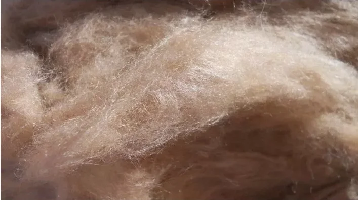 Best Quality Supersoft Dehaired Camel Hair Factory Price Raw Pattern Camel Wool