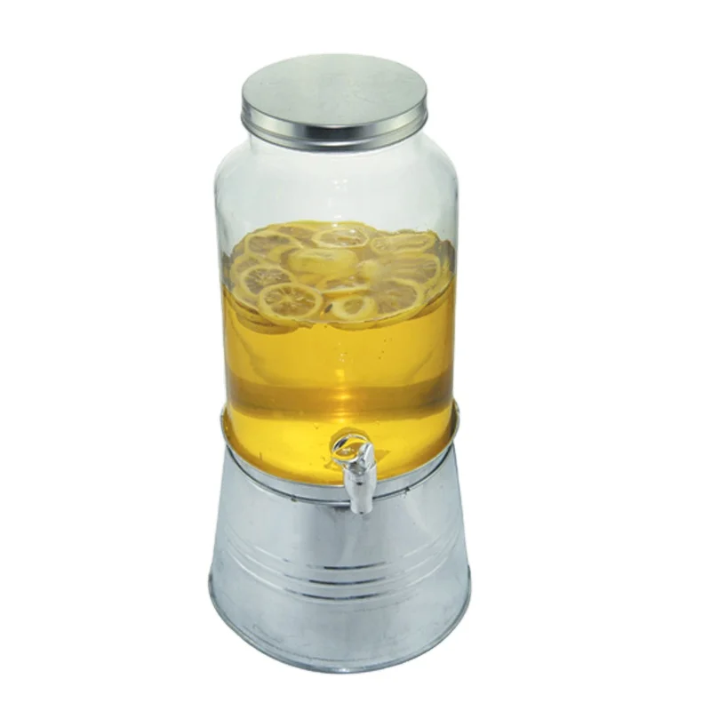 Стекло demijohn с краном