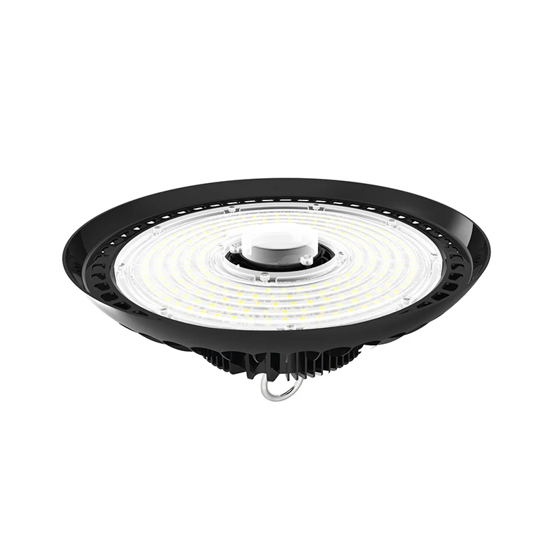 AL+PC dimmable led ufo lights smart control UFO high bay light round design with mesh control by app