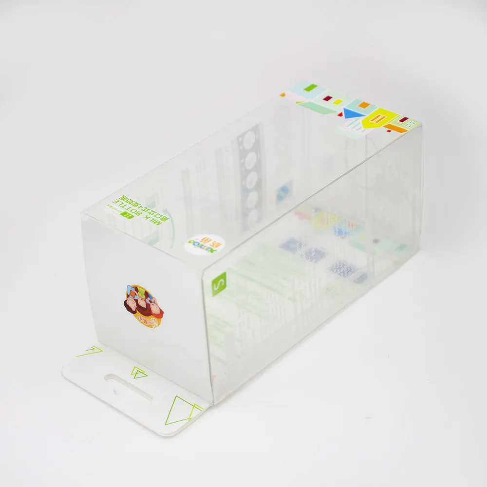 customized  size  transparent PVC  PET plastic  packaging box Printed Transparent Plastic Box Packaging
