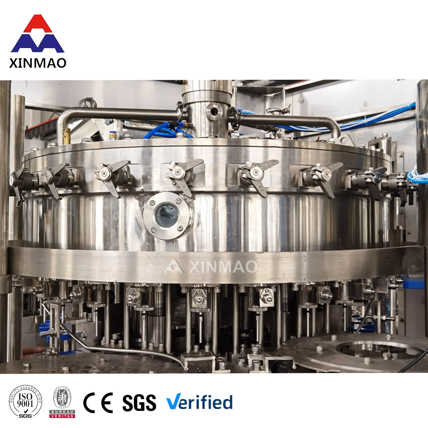 Automatic Small Carbonated Soft Drink Production Machine For Complete Production Line