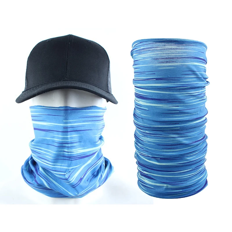 Wind Sun and Dust Protection Buffss Bandanas Sublimation Gaiter Uv Fishing Bandana Neck Buffss