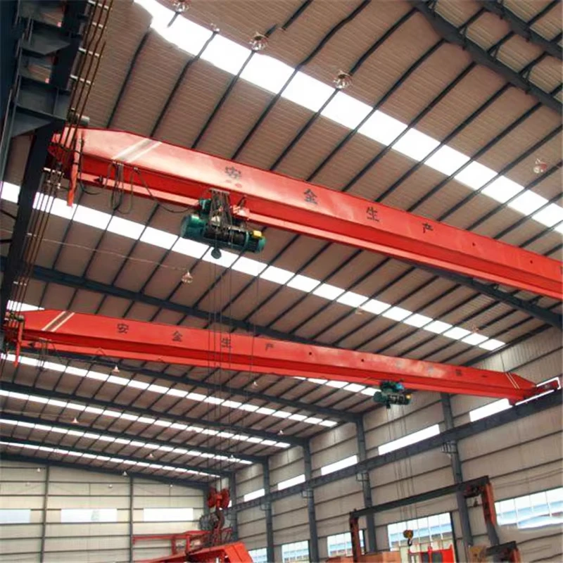 Factory direct sale electric single girder bridge crane 8 tons 10 tons LDA type single girder crane