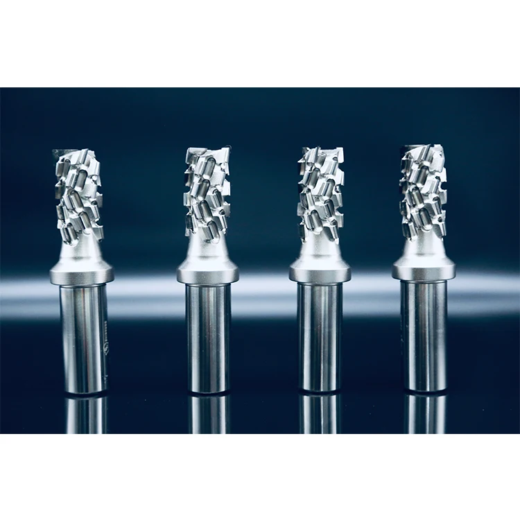 China Supplier Woodworking PCD spiral router bit cutter tool for woodworking chipboard, HPL