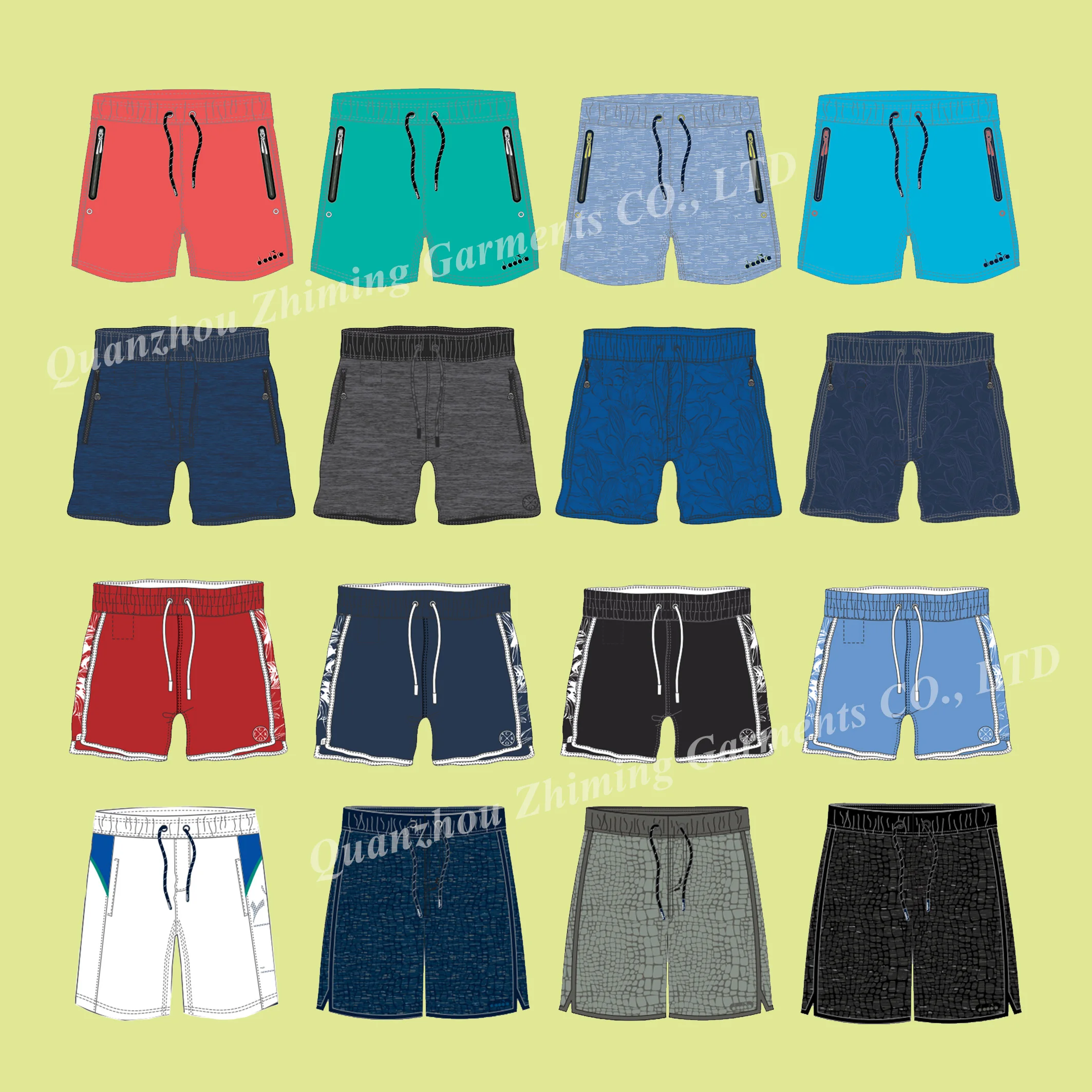 Custom Blank Boardshorts Wholesale Your Own Design Board Shorts Swimwear & Beachwear Mens Boardshorts