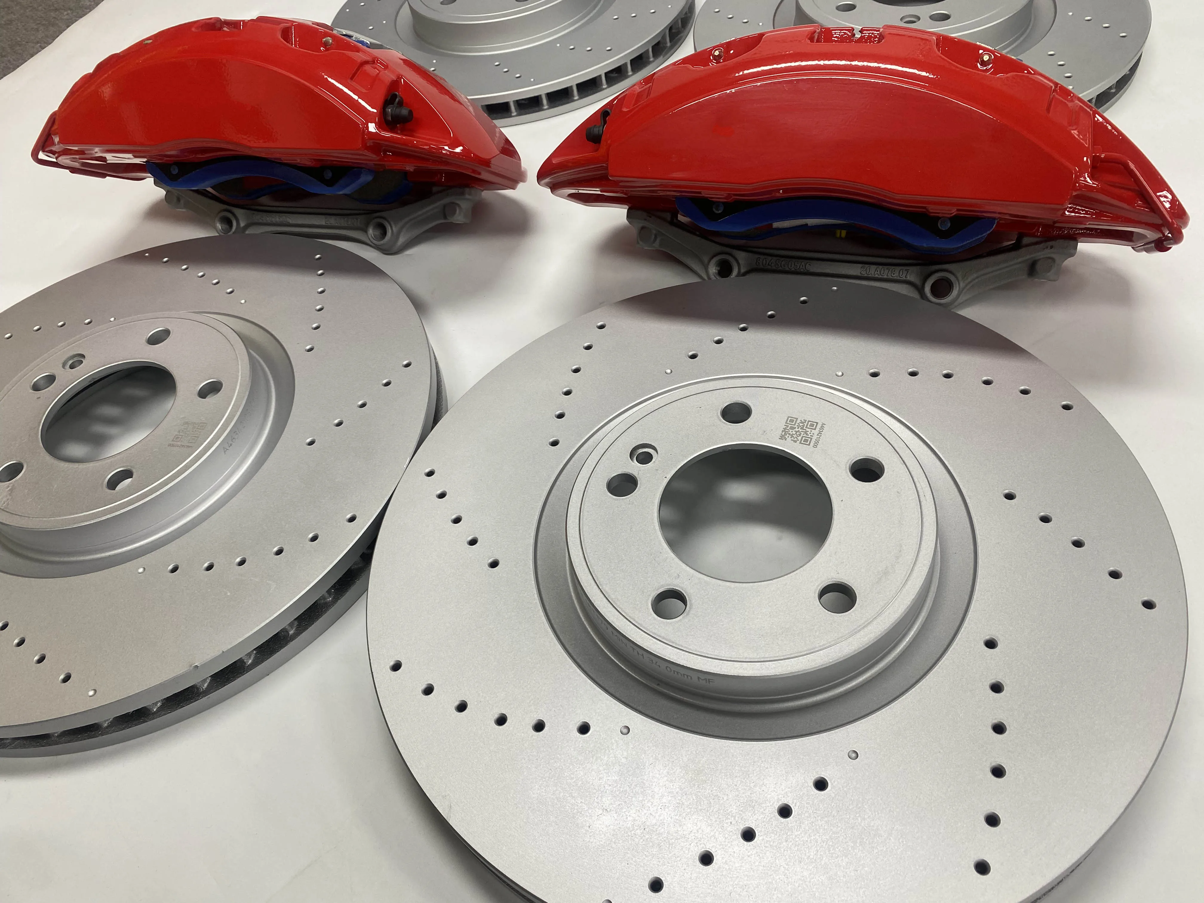 Improved Braking Efficiency Big 6 Piston Brake Caliper for Audi mercedes-benz bmw AMG