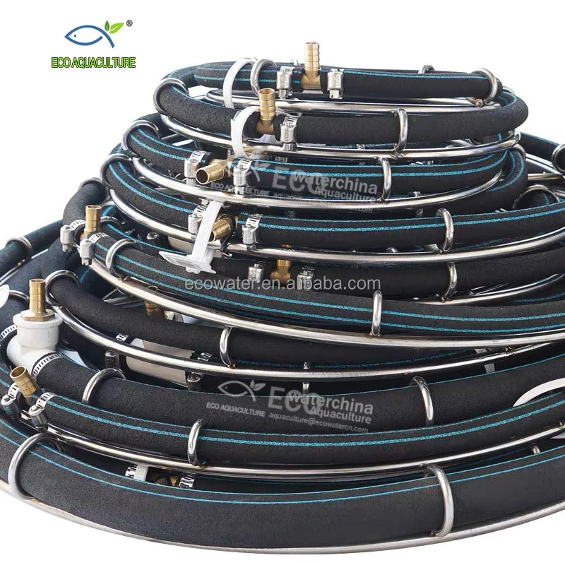 ECO Dissolve Oxygen Aeration Hose Coarse Bubble Aeration Tube For Fish Farm
