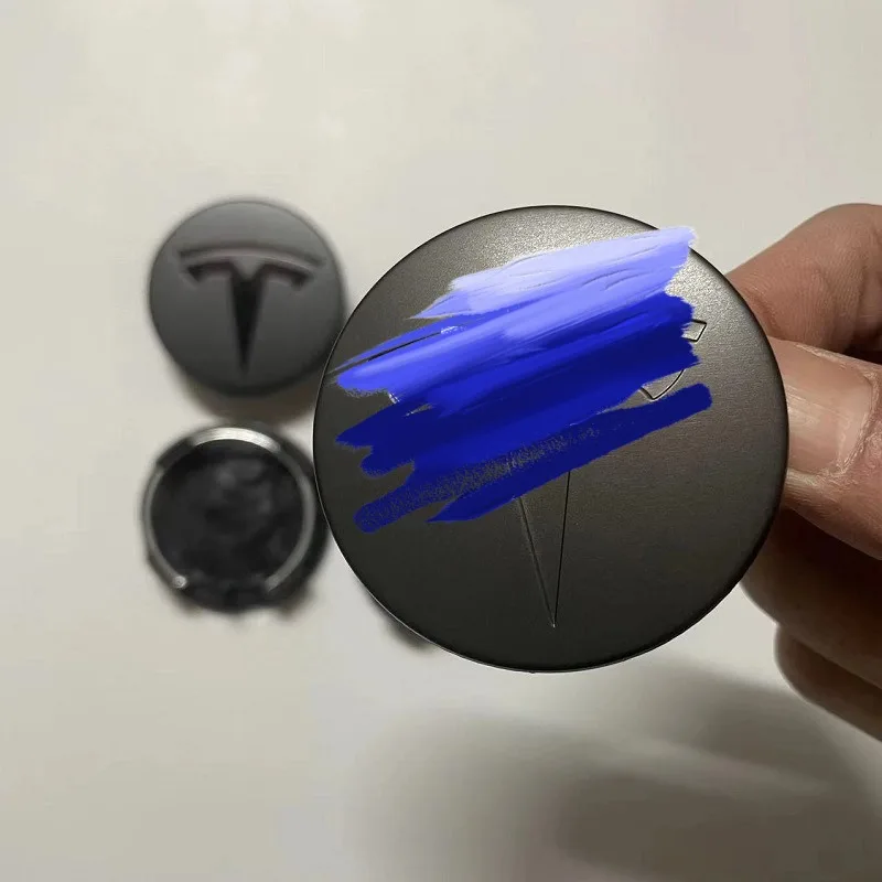 Factory direct spot for Tesla- Model Y/3/X/S hubcap 56mm center cap modification decoration Car hub cap wheel cover