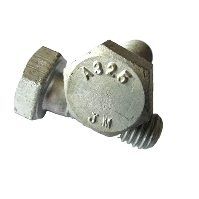 ASTM A325 high strength thread m22 hex bolt grade 8.8 10.9