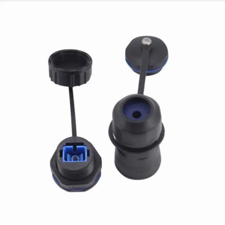 M20 two head female  tyape upc supplier Single straight sc fiber 2 core sc/upc fast connector