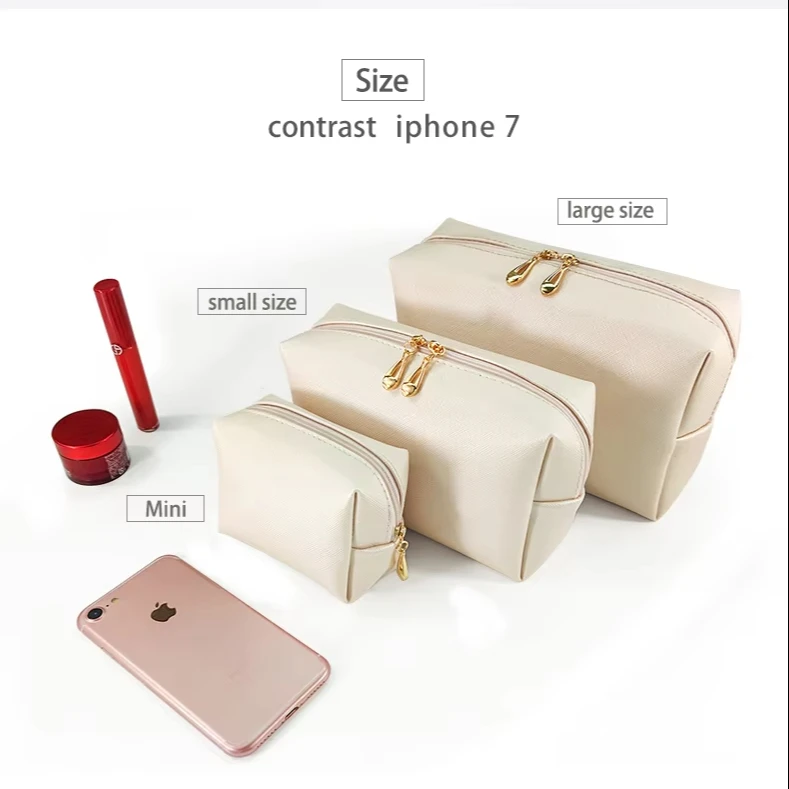 Multi-color Mini Jewelry Storage Bag Easy Carry Travel Small Size Fashion Cosmetic Makeup Pouch Bag
