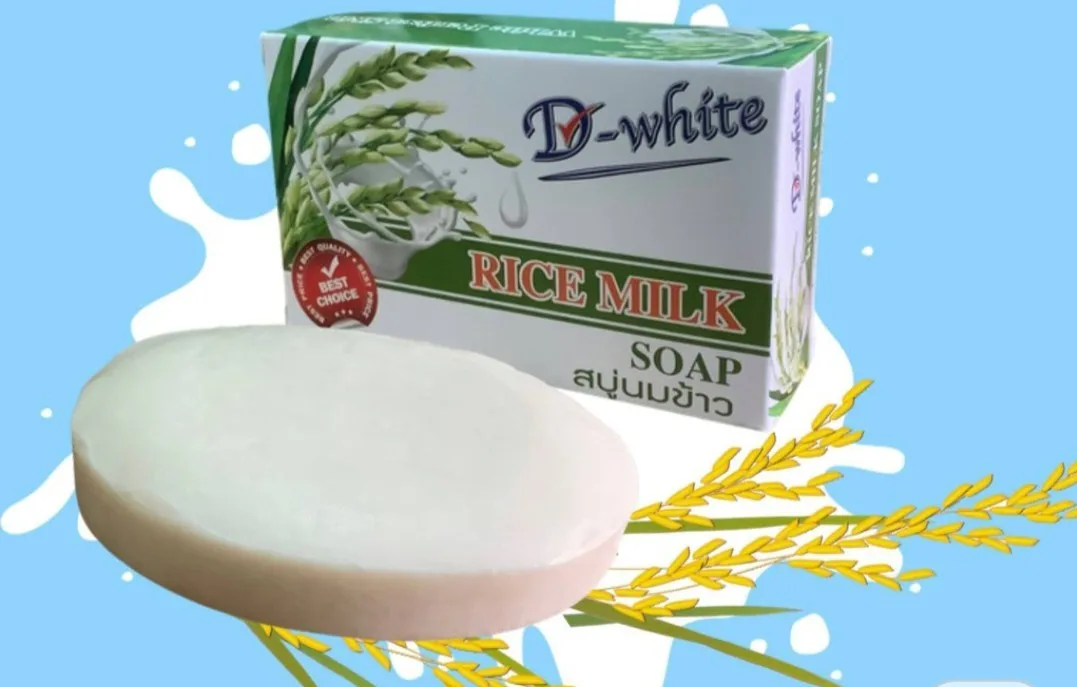 Reya Brand Rice Milk Soap 99g. Natural Ingredient Product Wholesale from Thailand