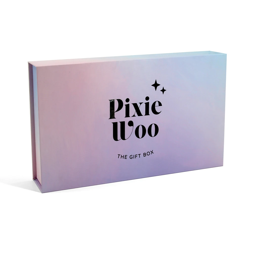 Custom Luxury Rigid Magnetic Paper Gift Bobby Pin Comb Packaging Hair Brush Package Box For Hair Clip