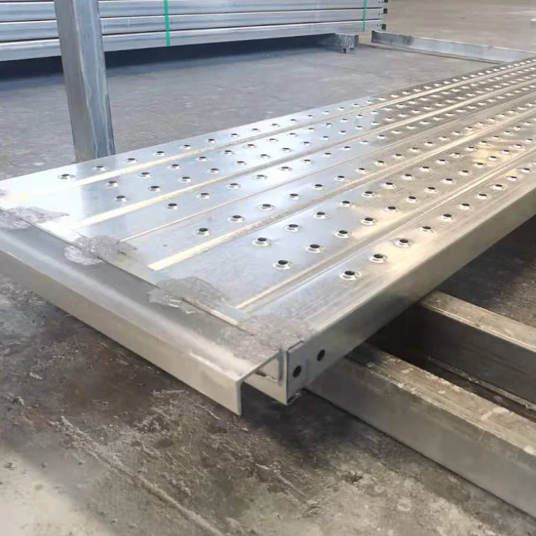 Manufacturers custom galvanized steel mobile scaffolding pedal walking platform