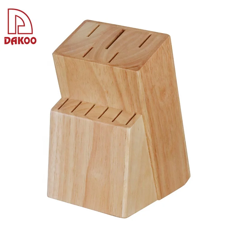 POM Handle Professional complete 11Pcs Chef Cooking Kitchen knife set With Wooden Block