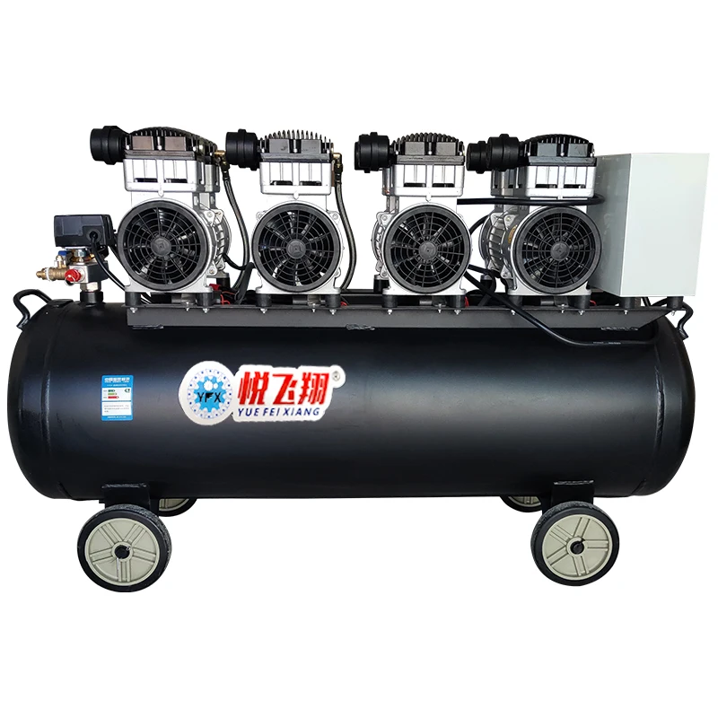 China Factory Sells Industrial-Grade High-pressure Air Pump Oil-free Silent Air Compressor