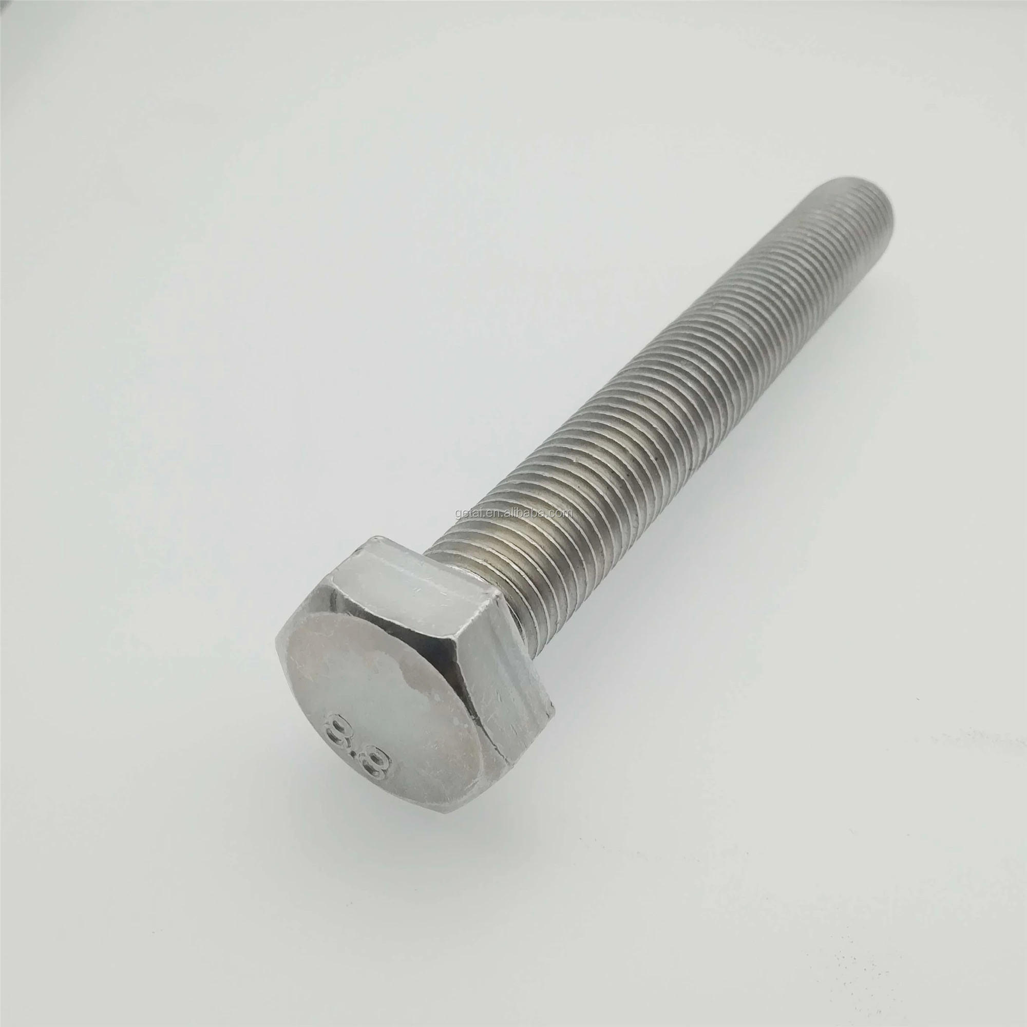 High Tensile Din 609 Hexagonal Fit Bolts With Long Threaded  Grade 8.8