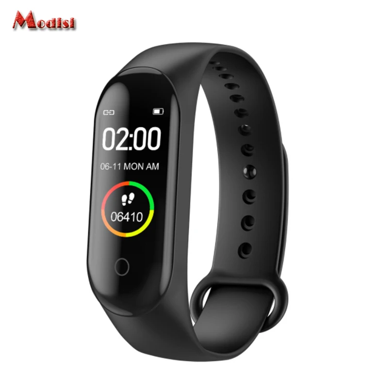 
Новинка, лучшее качество, Смарт-часы M4 2019, спортивный браслет, водонепроницаемый дешевый браслет M3, Смарт-часы с пульсометром 