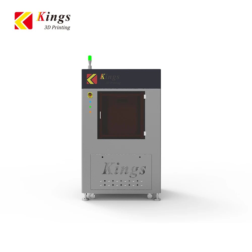 Sla 3d Printer  photosensitive resin 3D Printer laser based kings 6035 Pro 600x350x350mm 3d printer fast speed high accuracy