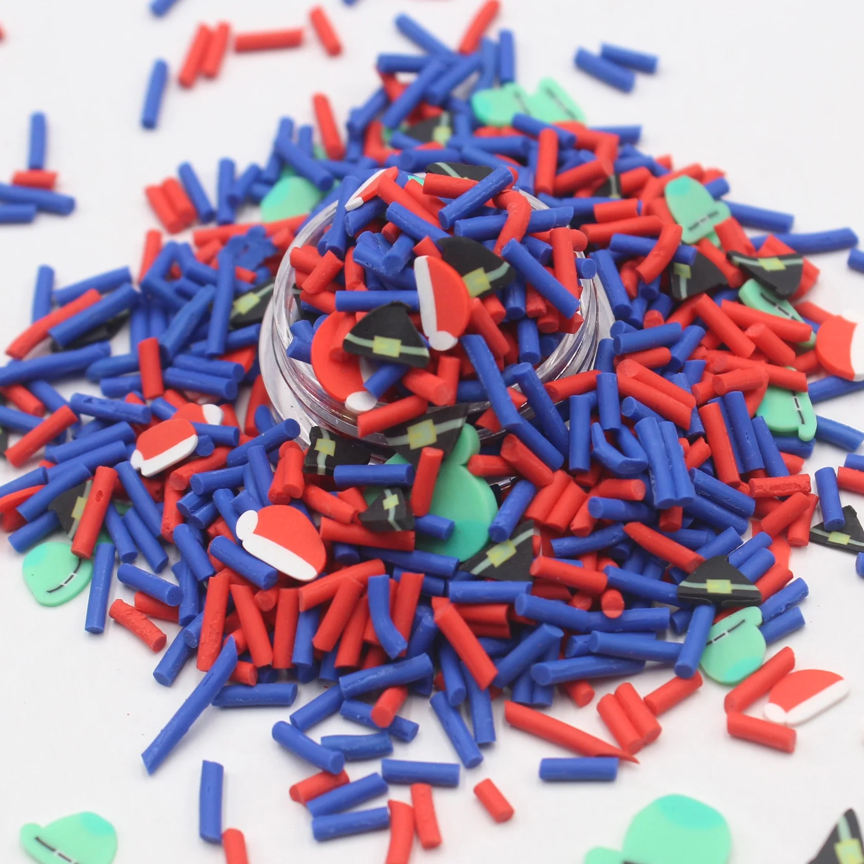  500g/bag Halloween Series Pumpkin Moon Star Clay Slices Sprinkles for Kids Slime Diy Crafts
