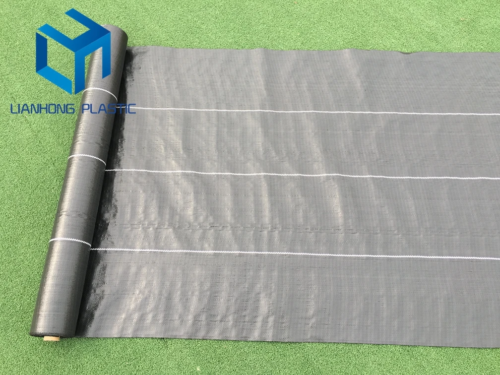 Woven Weed Control Pp Weed Control Mat Garden Landscape Fabric For Blueberry Factory Price Shandong Factory Direct Sale