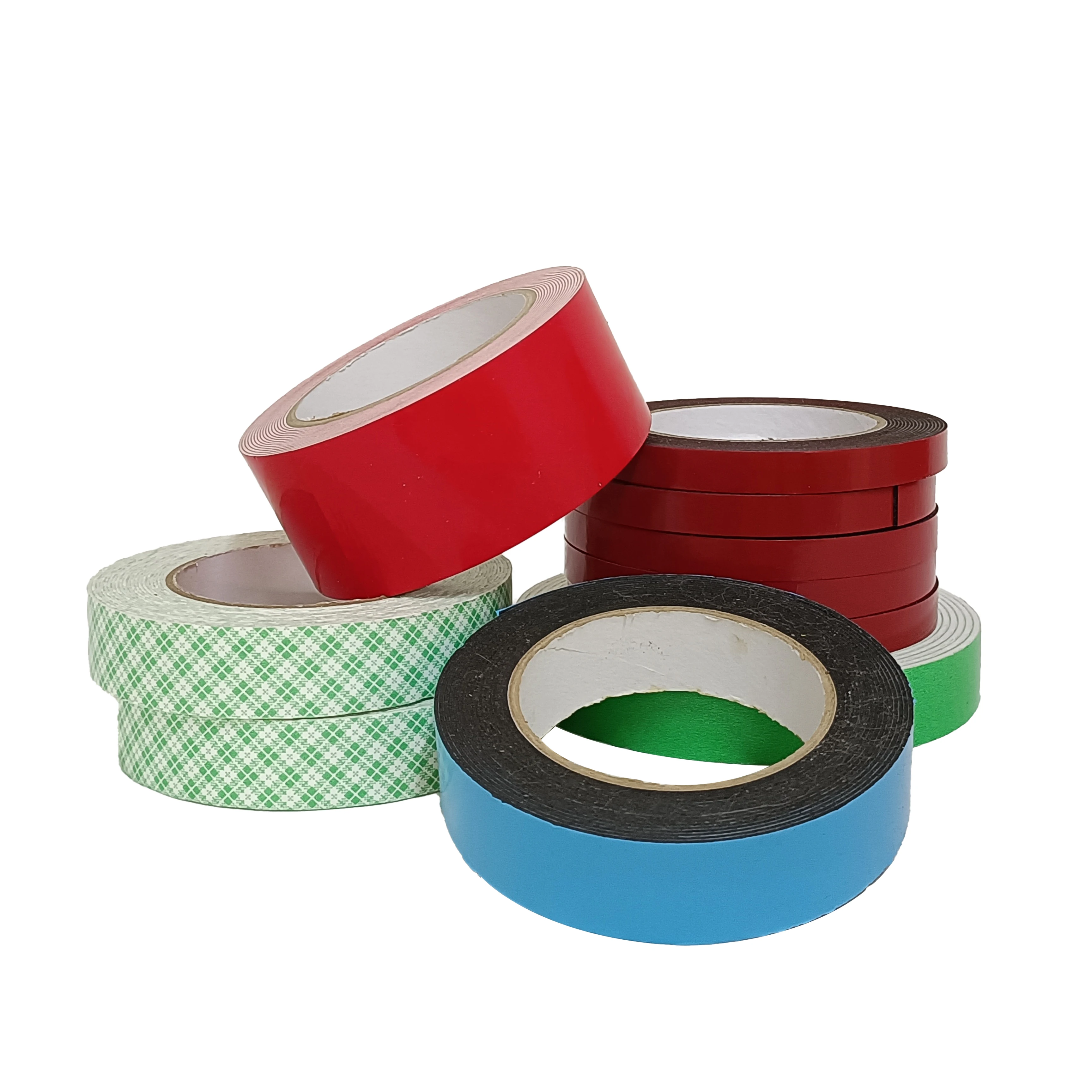Free sample wholesale custom jumbo roll waterproof masking soft mounting adhesive eva double sided foam tape