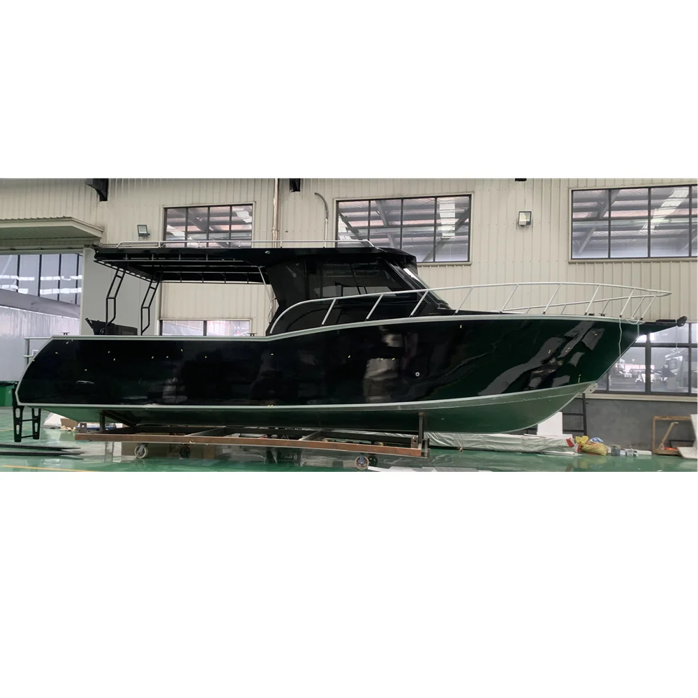 Classic Boat Design 9 Meter Profisher Welded Aluminum Boat marine boats for sale