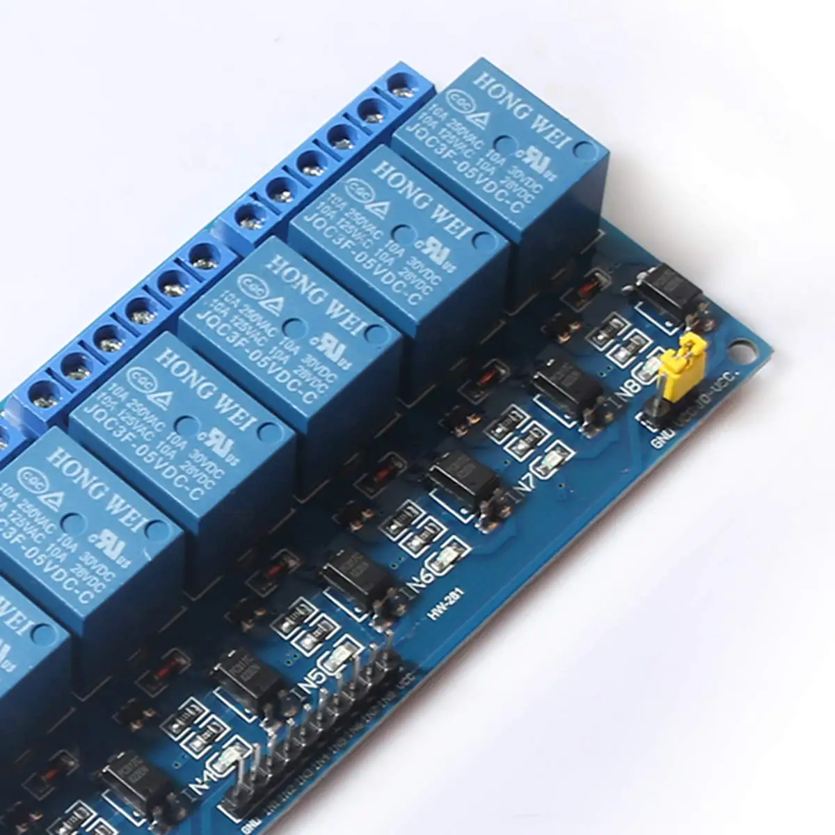 8 Channel 12V Dimming Relay Module 220V Shield With Optocoupler Dali Relay Module Esp015V Relay Module