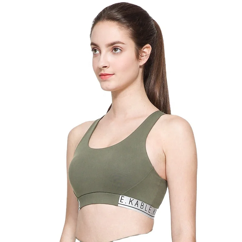Wholesale Acting High Intensity Bra Women Sexy Yoga Bra Fitness Sports Bra Crop Top Independent Chest Pad Quantity Basketball