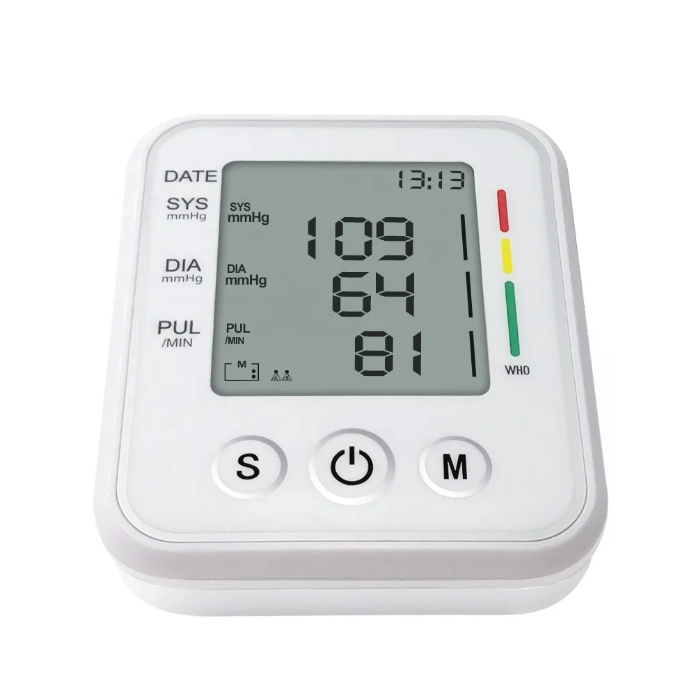 
Hot sale cuff arm blood pressure monitor automatic medical blood pressure monitor for sale 