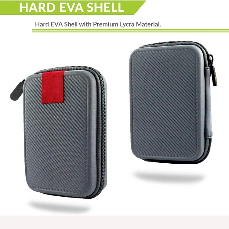 Hard Drive Case External Drive Storage Carrying Bag EVA Hard Carrying Case for Power Bank