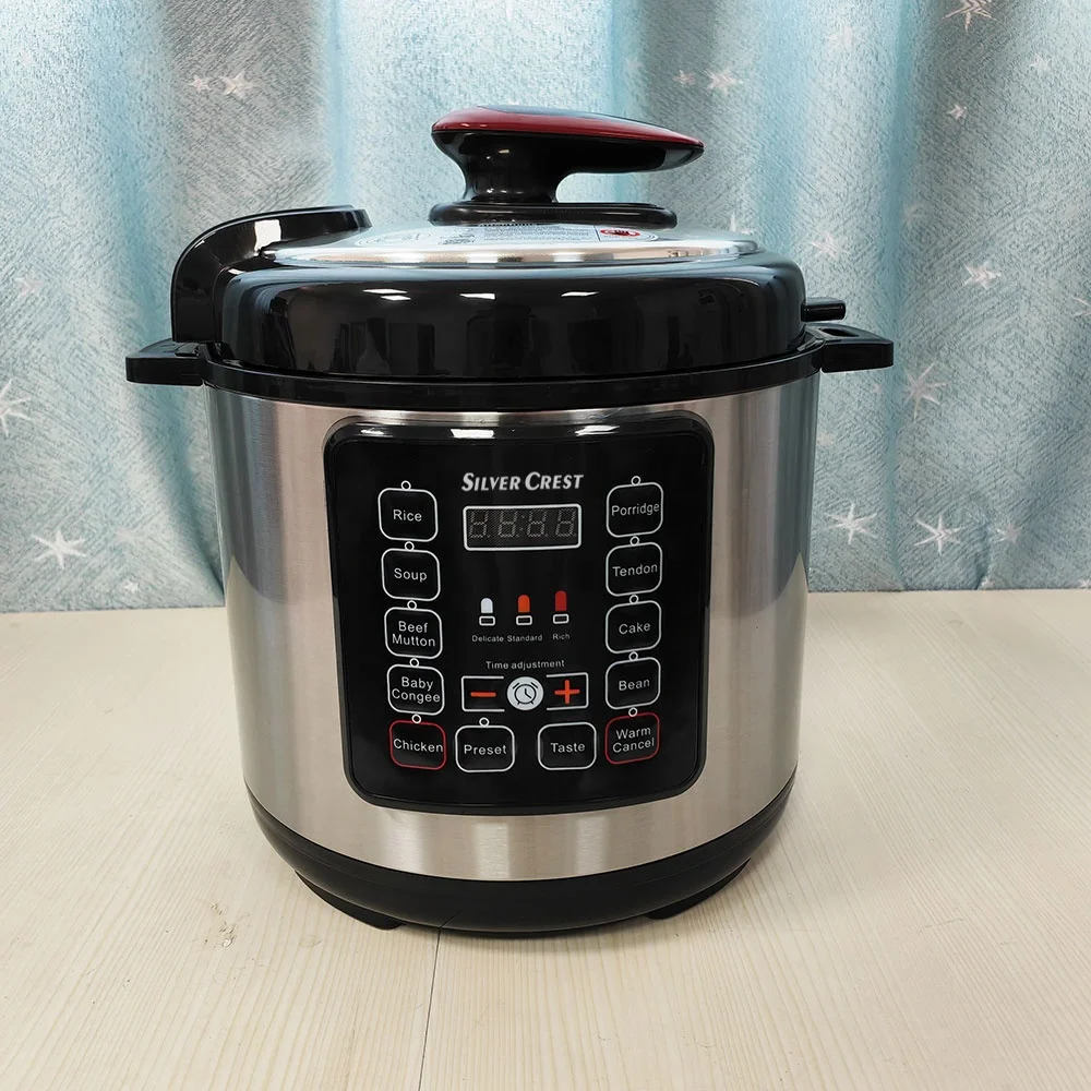 In Stock Factory Direct New 6L Multi Cooker Non-Stick Coating Inner Pot Household Coocker Electric Pressure Cooker