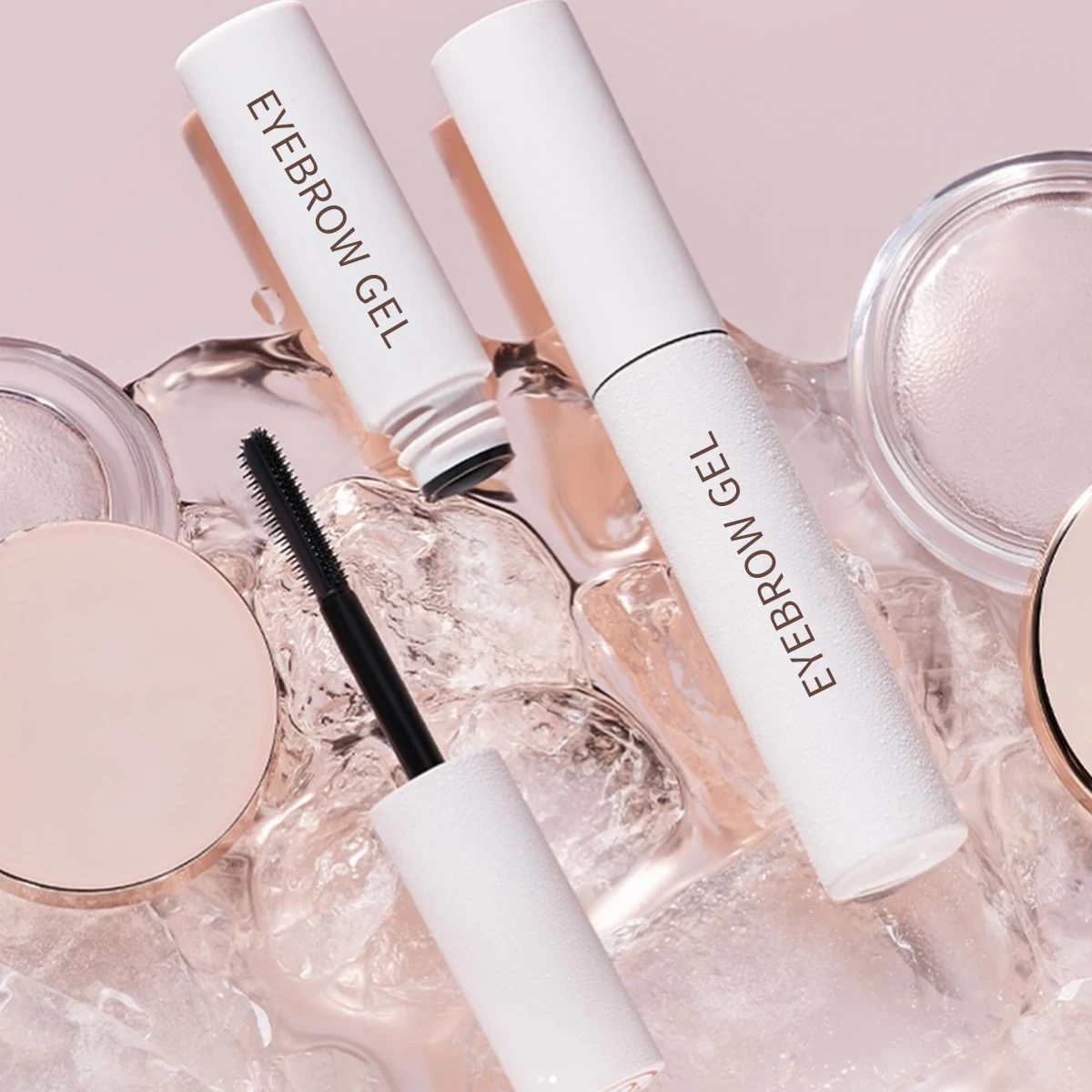 Natural Finish Brow Freeze Gel Private Label Sculpts Brows Clear Brow Wax Gel Extreme Hold Eyebrow Gel Wax