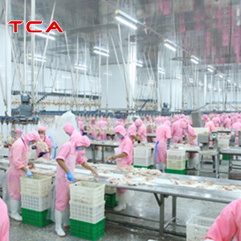 Chicken Slaughtering Automatic Production Line For Slaughterhou Poultry slaughtering  poultry food machine making machine