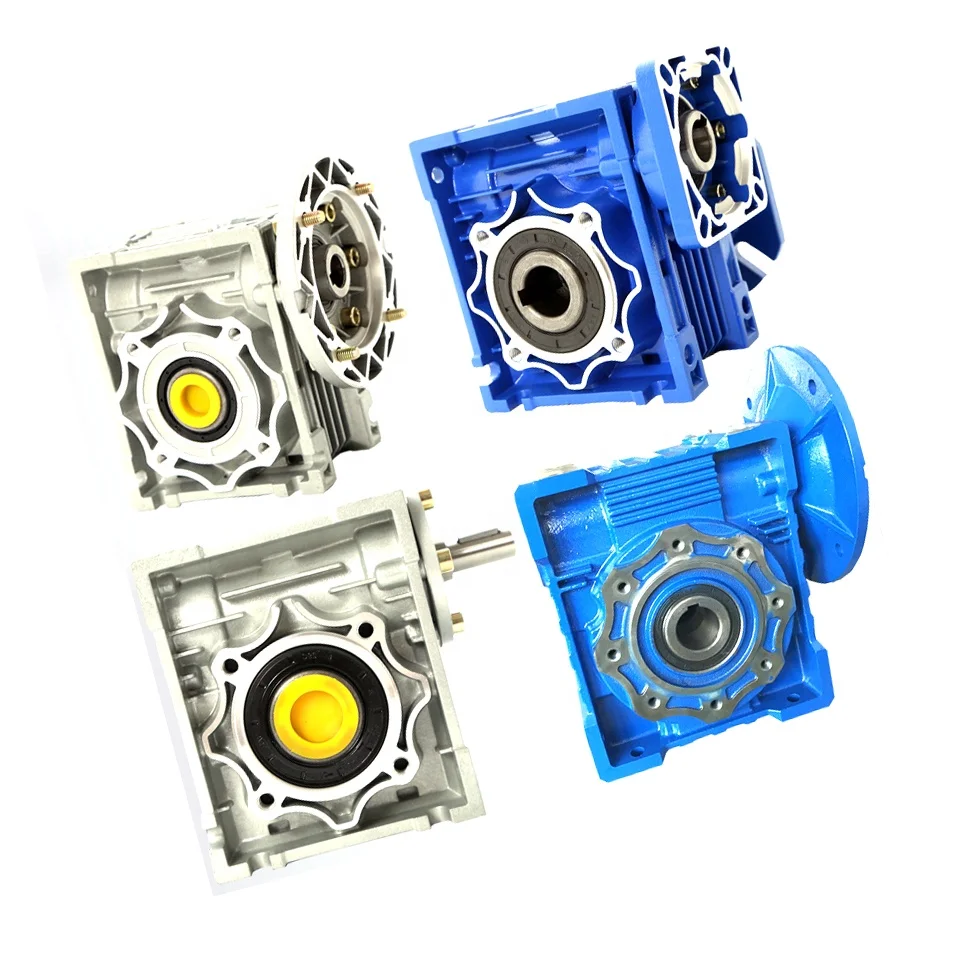 Industrial New Shape NMRV NRV Worm Gear Reducer Electric Motors Gearbox Speed Reducer For Marine Equipment